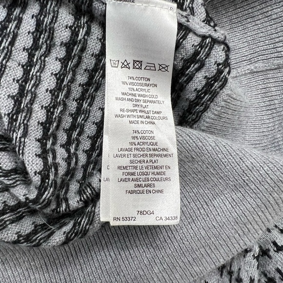 French Connection Houndstooth Cardigan Dress - Picture 7 of 8